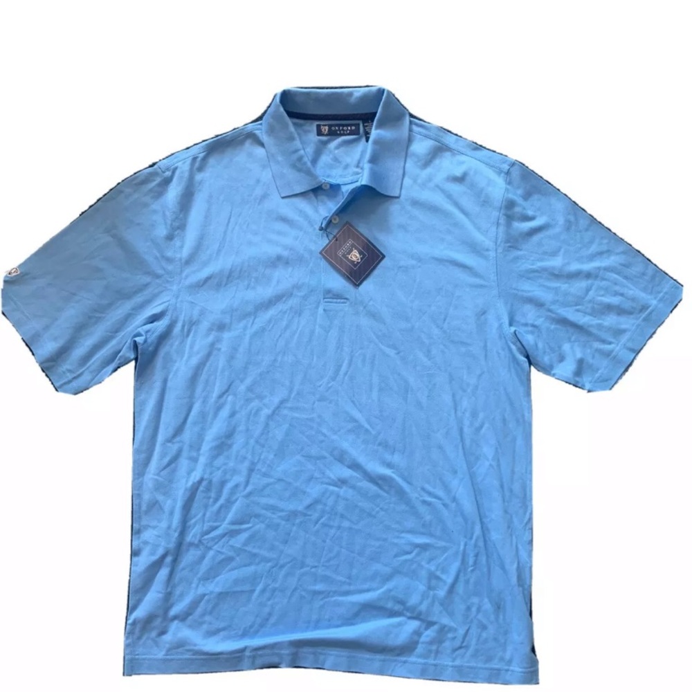 Mens Oxford golf polo. Brand new with tags.size Lg